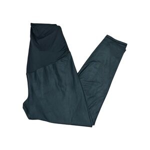 Isabel Maternity by Ingrid & Isabel High Gloss Maternity Leggings Ankle Length